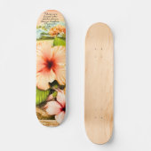 Tropical Skateboard Sprüche 18:24 (Vorderseite)