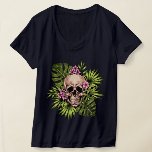 Tropical Skeleton T-Shirt (Ablage )