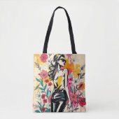 Tropical Sketch Duet Tasche (Vorderseite)