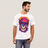 Tropical Skull Vibe T-Shirt (Vorne ganz)