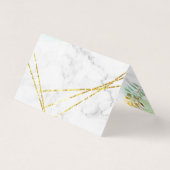 Tropical Sloth | Babydusche Vielen Dank Visitenkarten (Rückseite)