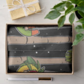 Tropical Sloth Happy Seidenpapier (Geschenk)