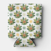 Tropical Sloth Pattern Dosenkühler (Vorderseite)