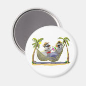 tRoPiCaL sNoWcOuPLe Magnet (Vorderseite/Rückseite)