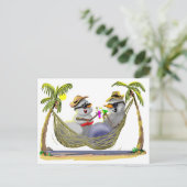 tRoPiCaL sNoWcOuPLe Postkarte (Stehend Vorderseite)