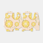 TROPICAL SOMMER Pineapa Slice trendy Pattern Geschenkschachtel (Ungefaltet)