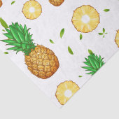 TROPICAL SOMMER Pineapa Slice trendy Pattern Seidenpapier (Detail)