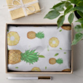 TROPICAL SOMMER Pineapa Slice trendy Pattern Seidenpapier (Geschenk)