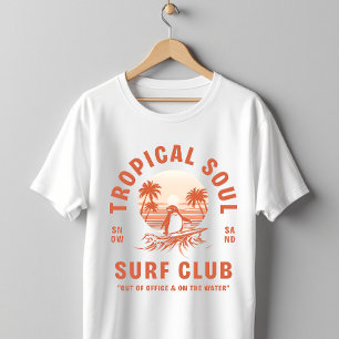 Tropical Soul Surf Club Pinguin Retro T-Shirt