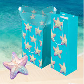 Tropical Sparkling Starfish Christmas Holiday Polyester Weihnachtsbaumdecke