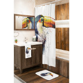 Tropical Splendor Toucan Badematte