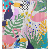 Tropical Spring Duschvorhang (Vorderseite)