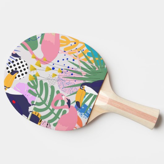 Tropical Spring Tischtennis Schläger (Seitenansicht)