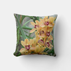 Tropical Star Orchids Kissen