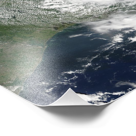 Tropical Storm Bertha Fotodruck (Ecke)