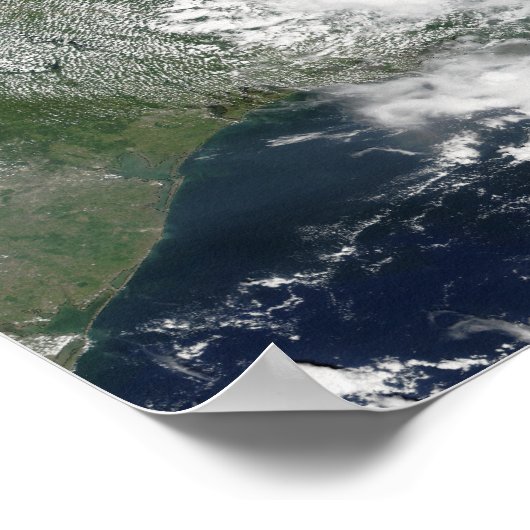 Tropical Storm Bertha Poster (Ecke)