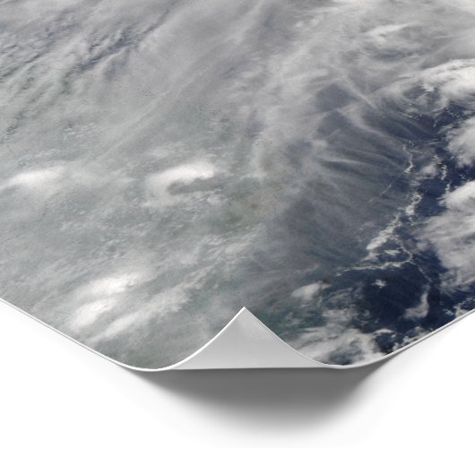 Tropical Storm Chanthu Poster (Ecke)