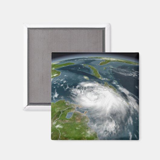 Tropical Storm Dennis Magnet (Vorderseite/Rückseite)