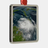 Tropical Storm Dennis Ornament Aus Metall (Rechts)