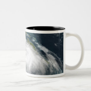 Tropical Storm Dennis Zweifarbige Tasse