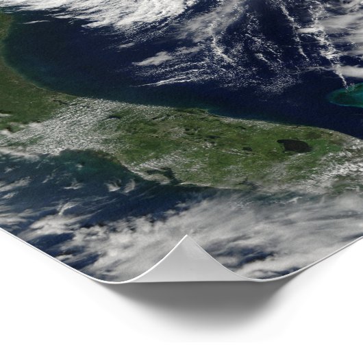 Tropical Storm Gustav Poster (Ecke)