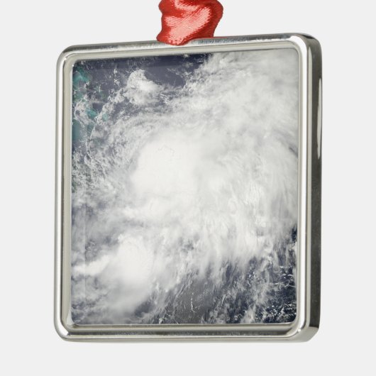 Tropical Storm Hanna Silbernes Ornament (Links)