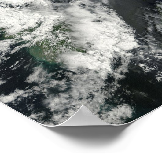 Tropical Storm Kompasu Poster (Ecke)