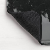 Tropical Stormy Skies Grayscale Mousepad (Ecke)
