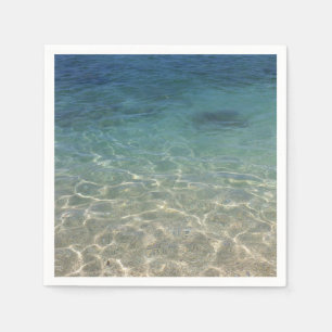 Tropical Summer Beach Hochzeit Serviette