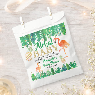 Tropical Summer Beach Luau Boys Baby Dusche Geschenktütchen