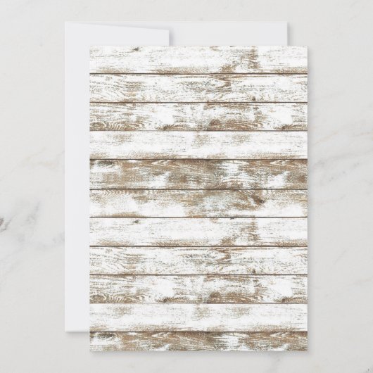 Tropical Summer Beach Starfish Babydusche Einladung (Rückseite)