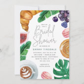 Tropical Summer Brautparty Brunch Einladung (Vorderseite)