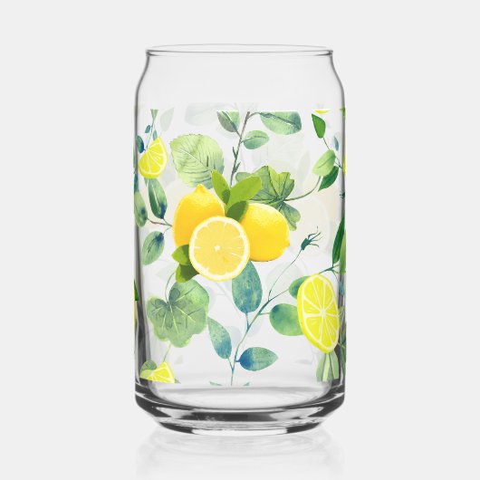 Tropical Summer Citrus frische Orangenlemon Slice Dosenglas (Links)