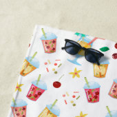 Tropical Summer Colorful Muster Strandtuch (Beispiel)