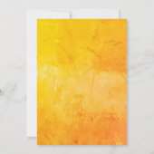 Tropical Summer Floral Wine Virtual Brautparty Einladung (Rückseite)