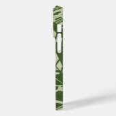 Tropical Summer Foliage Texture - Moss Green Case-Mate iPhone Hülle (Rückseite / Links)