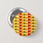 Tropical Summer Fruit - 3D Kiwi, Watermelon & Mel Button (Vorne & Hinten)