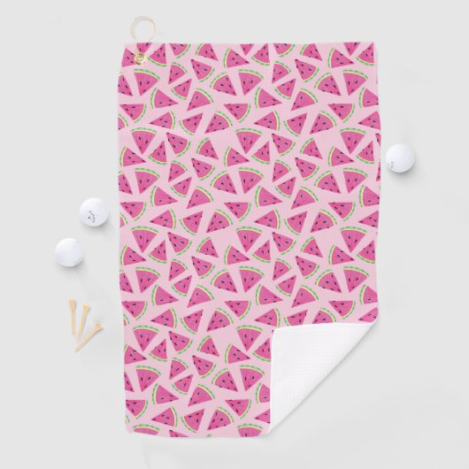 Tropical Summer Fruit Watermelon Muster Golfhandtuch (Insitu)