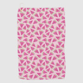 Tropical Summer Fruit Watermelon Muster Golfhandtuch (Vorderseite)