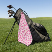 Tropical Summer Fruit Watermelon Muster Golfhandtuch (Gras)