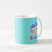 Tropical Summer Fun Vibes Kaffeetasse (VorderseiteRechts)