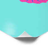 Tropical Summer Fun Vibes Poster (Ecke)