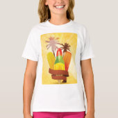 Tropical Summer Girls T - Shirt (Vorderseite)