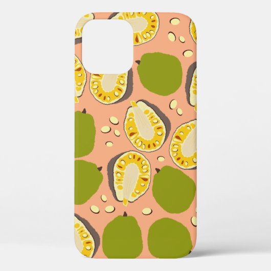 Tropical Summer Jackfruits Pattern - Exotic Frucht Case-Mate iPhone Hülle (Rückseite)