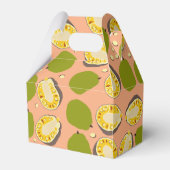 Tropical Summer Jackfruits Pattern - Exotic Frucht Geschenkschachtel (Vorderseite)