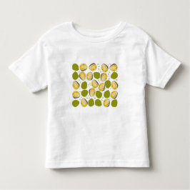 Tropical Summer Jackfruits Pattern - Exotic Frucht Kleinkind T-shirt