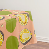 Tropical Summer Jackfruits Pattern - Exotic Frucht Tischdecke (Beispiel)