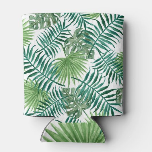 Tropical Summer Leaf Bachelorette Crew Party Dosenkühler (Rückseite)