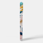 Tropical Summer Leaves Bright Phone Case (Rückseite / Rechts)