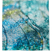Tropical Summer Oceanic Glitter Glam 2 Duschvorhang (Vorderseite)
